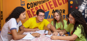 Alunos protagonistas participam ativamente da gestão escolar