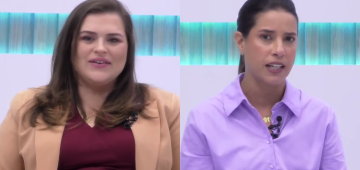 Raquel Lyra e Marília Arraes participam, nesta terça (25), de penúltimo debate antes das eleições