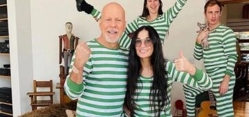 "Ao permanecer no presente, ainda há muito dele ali", reflete Demi Moore sobre Bruce Willis