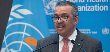 Tedros Adhanom, diretor-geral da OMS, recebe alta após passar a noite em hospital do Rio