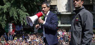 Guaidó buscará candidatura nas prévias para enfrentar Maduro em 2024