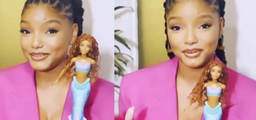 Boneca da 'Pequena Sereia' inspirada em Halle Bailey vira best-seller nos EUA