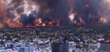 Quatro feridos e 12 casas afetadas por incêndios na província argentina de Córdoba