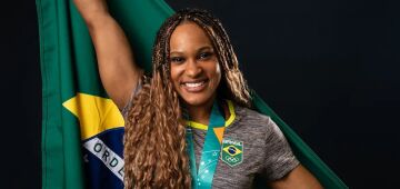 Rebeca Andrade vai a 2 finais no Troféu Brasil, última competição antes dos Jogos de Paris-2024