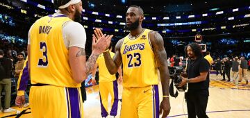 Davis e LeBron comandam triunfo dos Lakers sobre os Spurs; Cavaliers ampliam série invicta