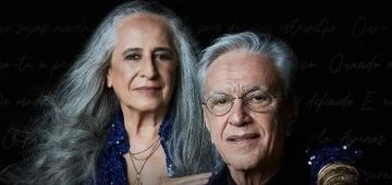 Caetano Veloso e Maria Bethânia postam disco de 1978 e dão pista de setlist de turnê conjunta