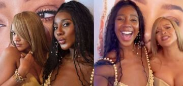 Rihanna manda recado para brasileiros em vídeo com Camilla de Lucas; assista