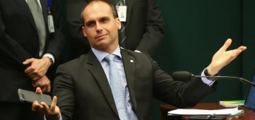 Eduardo Bolsonaro critica prisão de militares e cita perseguição