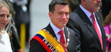 Presidente do Equador considera 'traição' a denúncia de sua vice