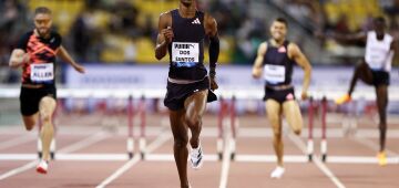 Alison dos Santos é campeão da etapa de Paris da Diamond League nos 400m com barreira