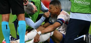 Eurocopa: com fratura no nariz, Mbappé 'segue sendo dúvida' contra a Holanda