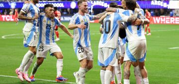 Argentina vence Canadá em abertura da Copa América 2024