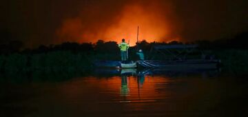 Combate às queimadas no Pantanal terá reforço nesta quinta-feira