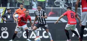 Atlético-MG segura Atlético-GO no descenso do Brasileirão, mas só empata na Arena MRV