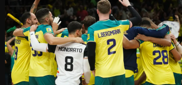 Brasil supera erros e vira sobre Alemanha em amistoso do vôlei masculino de olho em Paris-2024