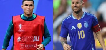 Cristiano Ronaldo e Messi seguem com recordes a quebrar em Eurocopa e Copa América