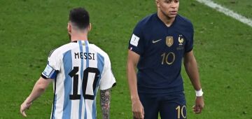 Messi rebate Mbappé após declaração sobre Eurocopa ser mais difícil que Copa do Mundo