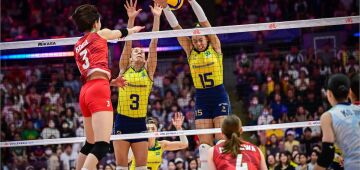 Brasil cai diante do Japão na semifinal da Liga das Nações de Vôlei 