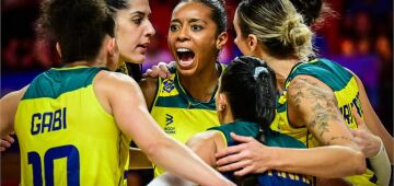 Seleção brasileira feminina de vôlei vence Alemanha na Liga das Nações; confira os melhores momentos