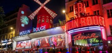 Moulin Rouge recupera as pás de seu famoso moinho antes dos Jogos Olímpicos