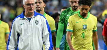 Brasil perde do Uruguai nos pênaltis e é eliminado nas quartas da Copa América