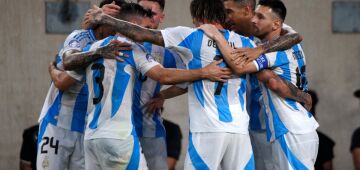 Argentina vence o Canadá e garante vaga na final da Copa América