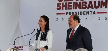 Sheinbaum nomeia membro de influente dinastia política como próximo chefe do gabinete no México