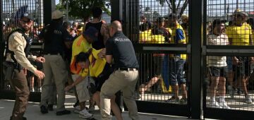 Final da Copa América entre Argentina e Colômbia tem tumulto na entrada dos torcedores em Miami 