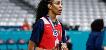 Jogadoras da seleção de basquete dos Estados Unidos expressam apoio a Kamala Harris