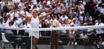 Wimbledon: Jasmine Paolini vence Donna Vekic e vai pela primeira vez à final