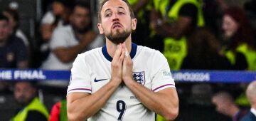 Kane admite "coração partido" com vice da Eurocopa, mas pede para Inglaterra "voltar a lutar"