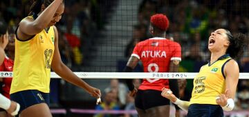 Seleção feminina de vôlei vence o Quênia com facilidade e estreia bem nas Olimpíadas de Paris