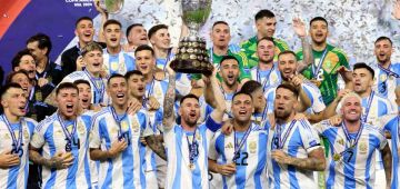 Argentina vence Colômbia e se torna maior campeã da Copa América 