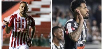 Paulo Sérgio x Jonathas Jesus: duelo de artilheiros marca encontro de Náutico x Athletic