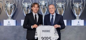 Luka Modric renova com o Real Madrid até junho de 2025