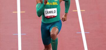 Paulo André fica em último na bateria e é pior brasileiro nas eliminatórias dos 100m em Paris