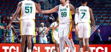 Brasil x Camarões: Seleção de Basquete busca liderança do grupo; saiba onde assistir