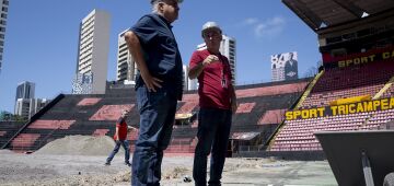 Ilha do Retiro: obras avançam e Sport quer voltar ao estádio em setembro