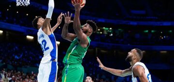 Brasil inicia bem, mas perde para França na estreia do basquete masculino nos Jogos Olímpicos 