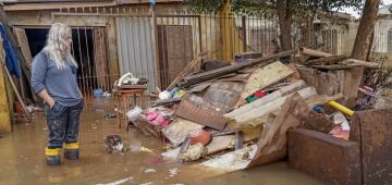 Inmet divulga alerta de perigo para o Rio Grande do Sul