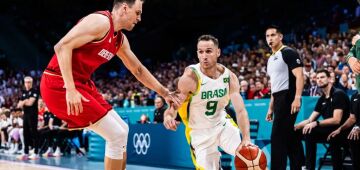 Brasil repete erros no terceiro quarto e perde para Alemanha no basquete