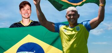 Isaquias Queiroz e Raquel Kochhann serão os porta-bandeiras do Brasil na abertura das Olimpíadas