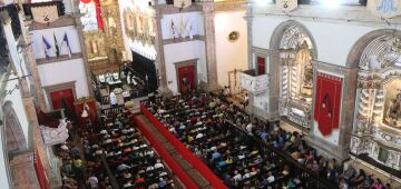 Festa do Carmo 2024: fiéis comparecem ao último dia do novenário, que antecede festa da padroeira