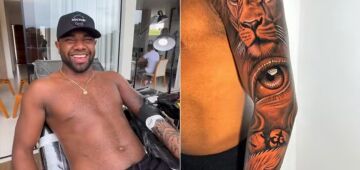 Veja famosos que já "fecharam" partes do corpo com tatuagens