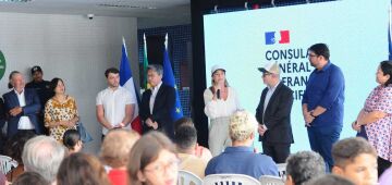 Consulado da França assiste cerimônia de abertura dos Jogos de Paris no Recife