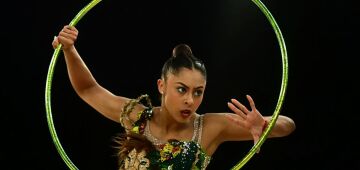 Bárbara Domingos na final da ginástica rítmica das Olimpíadas: veja horário e onde assistir 