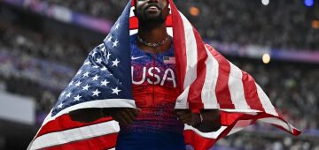 Noah Lyles vence os 100m por milésimos e conquista o ouro para os EUA
