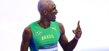 Olimpíadas: Alison dos Santos fatura medalha de bronze nos 400m com barreiras