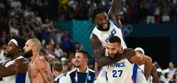 Olimpíadas: França vence Alemanha e vai à final do basquete masculino em Paris-2024