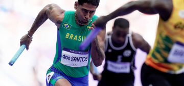 Atletismo: Brasil é sexto no revezamento 4x100m masculino e fica de fora da final